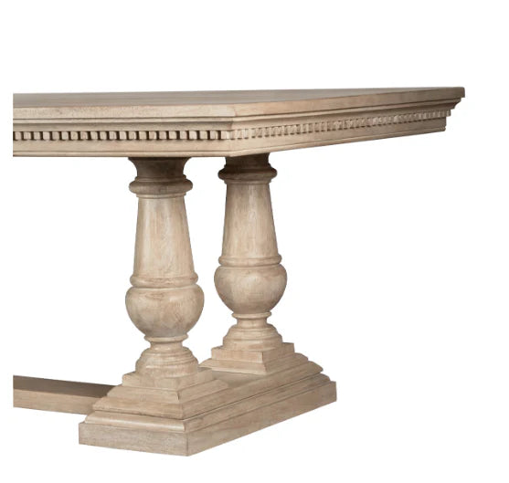 Huntington Dining Table in Mud Grey 240cm