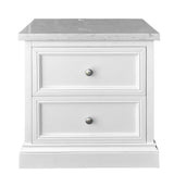 Hamilton Marble Top Bedside