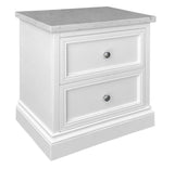 Hamilton Marble Top Bedside