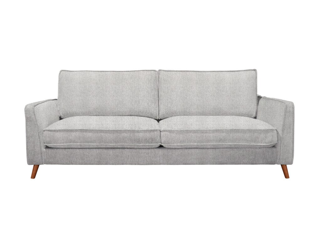 Ex-Display Alexander Three Seater Sofa In Stone Grey
