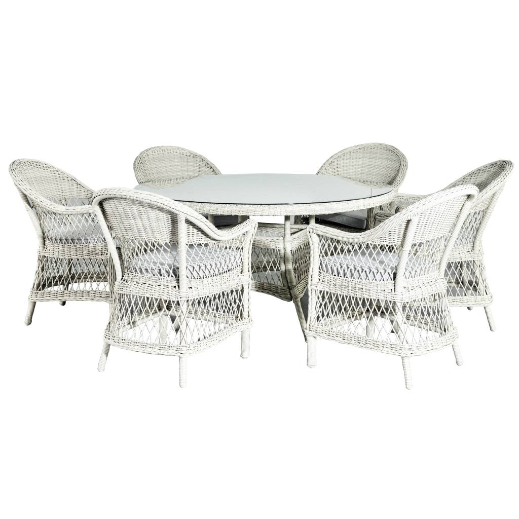 Huxley Outdoor 7 Piece Living Setting