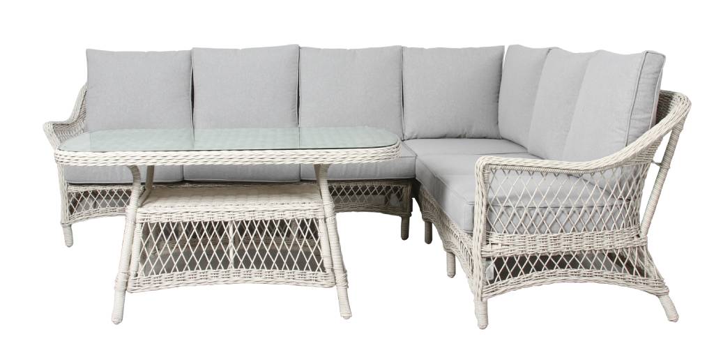 Huxley Outdoor Corner Living Setting