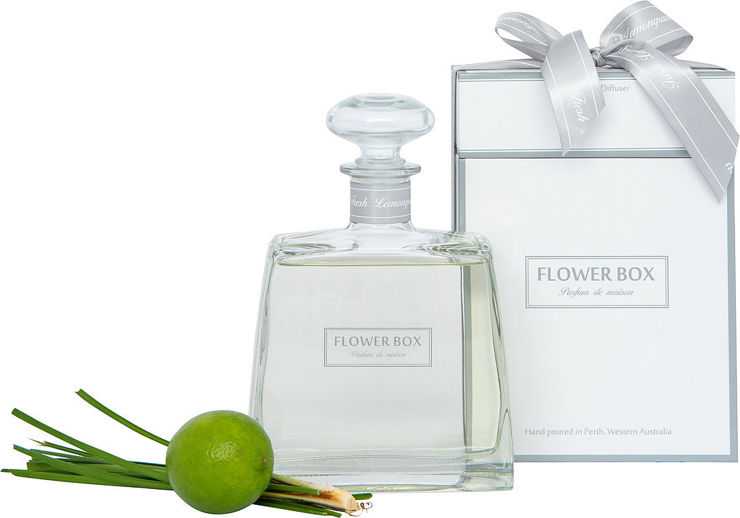 Flower Box Home Fragrance Fresh Lemongrass - Hallmark Diffuser