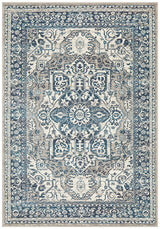 Hamptons Teal Blue Rug 240cm x 330cm