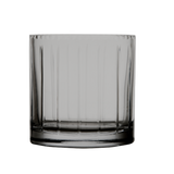 Black European Crystal Cylinder Vase