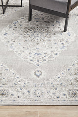 Ex-Display Kensington Rug In Silver Grey