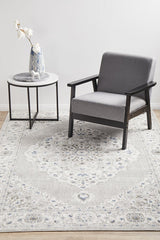 Ex-Display Kensington Rug In Silver Grey