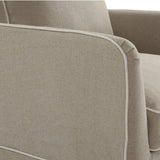 Avondale Armchair In Natural with Piping