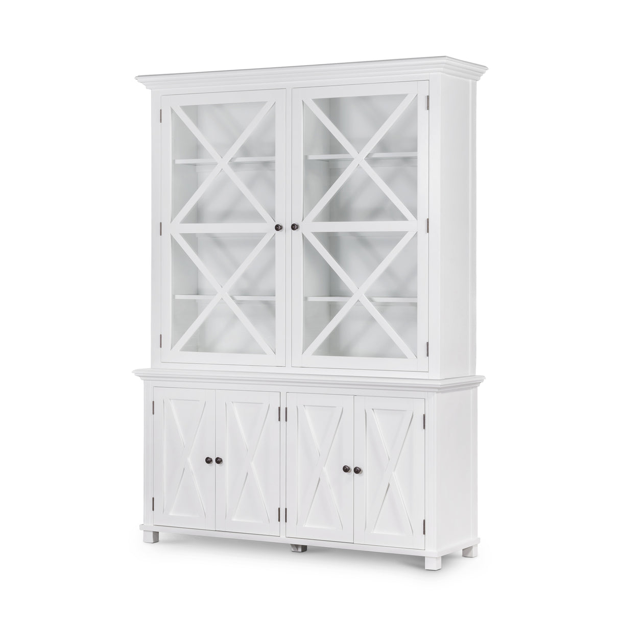 Ex-Display Newport Display Cabinet In White
