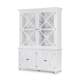 Ex-Display Newport Display Cabinet In White