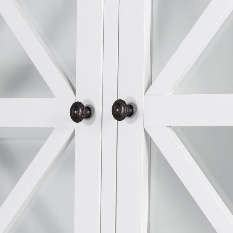 Newport Display Cabinet In White