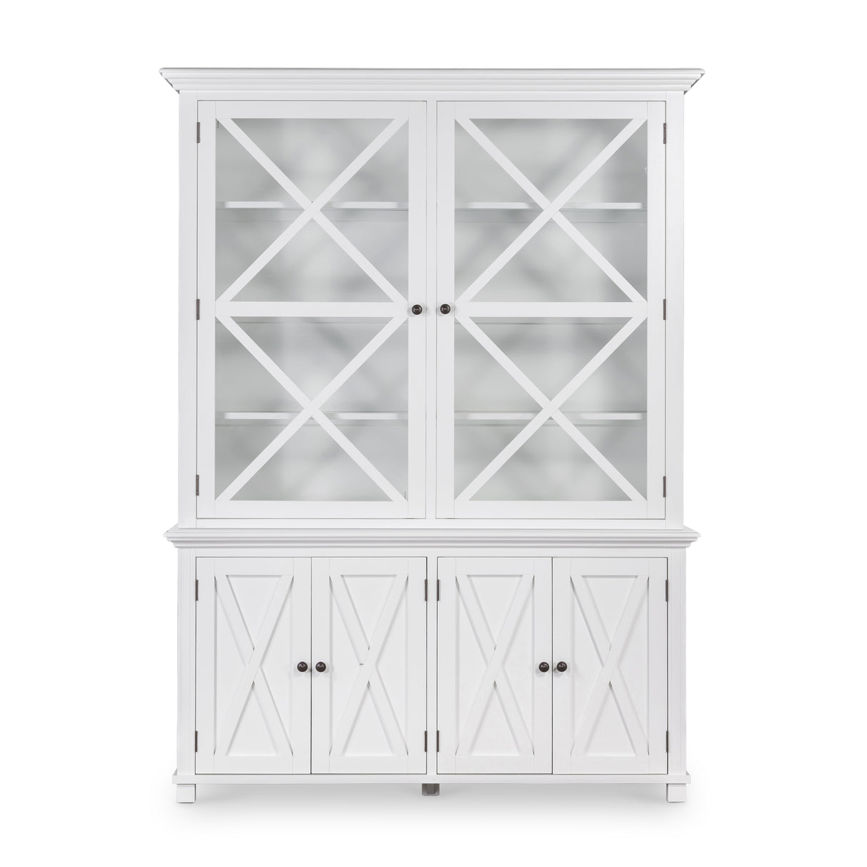 Ex-Display Newport Display Cabinet In White