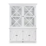 Ex-Display Newport Display Cabinet In White