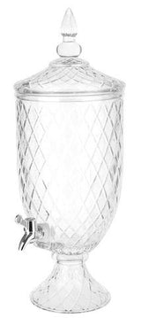 Luxury Crystal Cut Drinks Dispenser