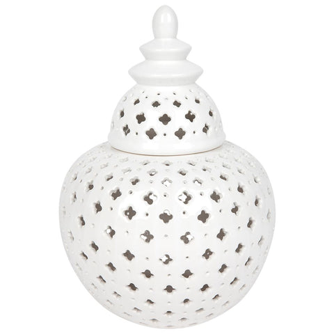 Hamptons Style Miccah Temple Jar - Large