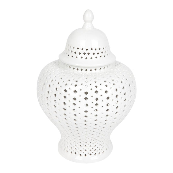 Hamptons Style Temple Jar - Medium