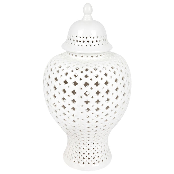 Hamptons Style Temple Jar - Large