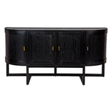Easton Four Door Buffet in Black