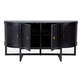 Easton Four Door Buffet in Black