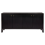 Henderson Four Door Buffet in Black