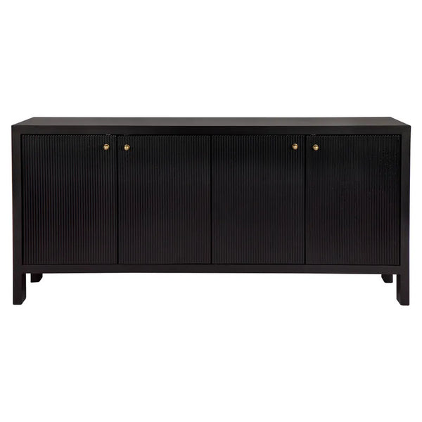 Henderson Four Door Buffet in Black
