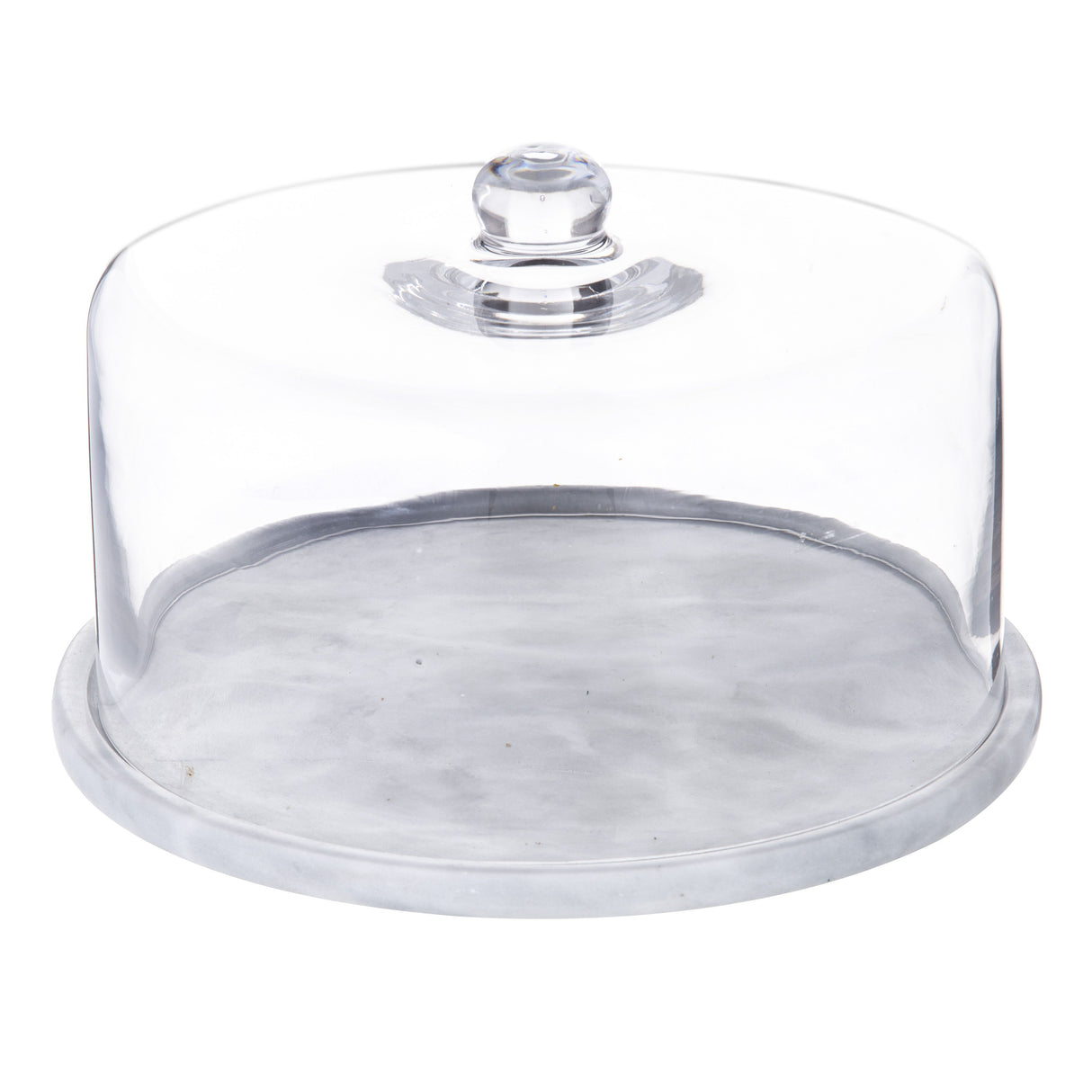Round Marble & Glass Dome