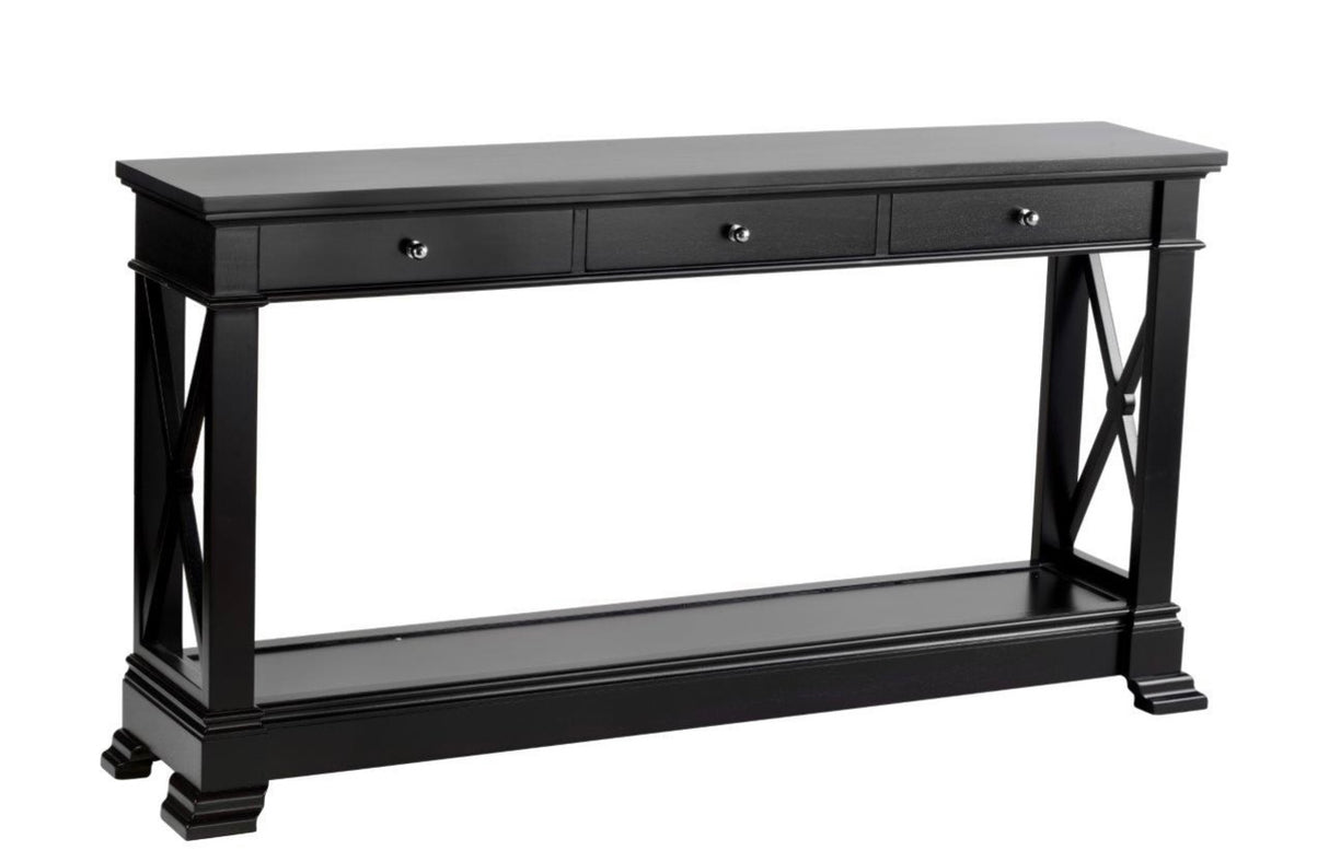 Bayview Three Drawer Console Hall Table (Three colours available)