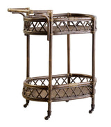 Palm Beach Rattan Bar Caddy - Three Colours Available