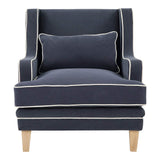 Newport Armchair In Navy