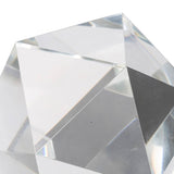 Triangle Crystal Cut Ornament