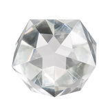 Triangle Crystal Cut Ornament