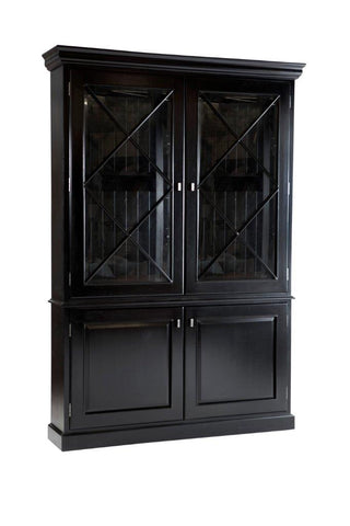 Bayview Display Cabinet In Black