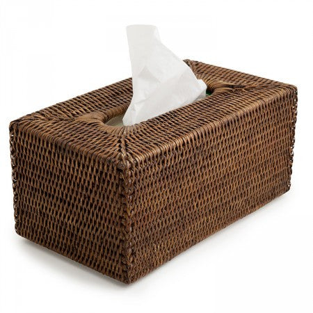 Rattan Rectangle Tissue Box Cover