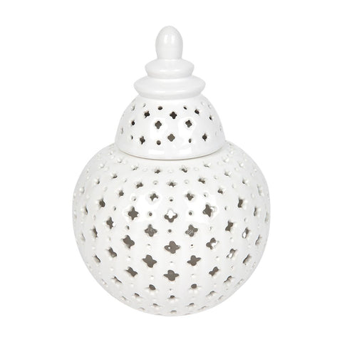 Hamptons Style Miccah Temple Jar - Small
