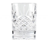 Set Of 6 Crystal Cut Tumbler Glasses