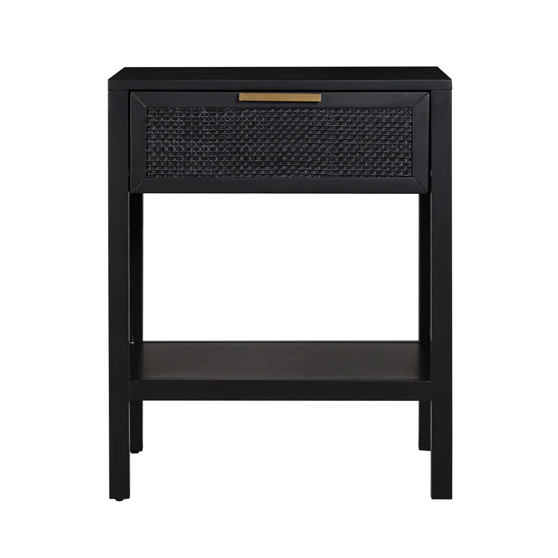 Winslow Bedside Table in Black