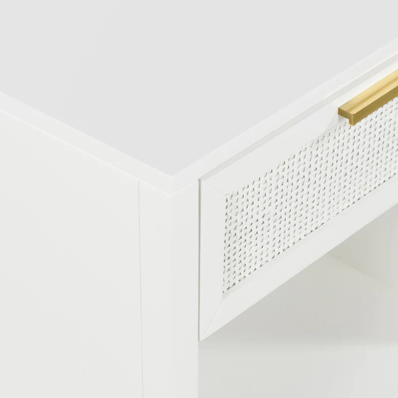 Winslow Bedside Table in White