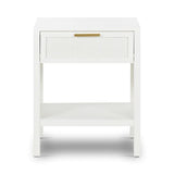 Winslow Bedside Table in White