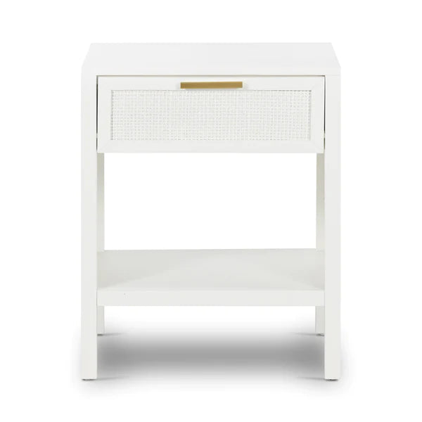 Winslow Bedside Table in White