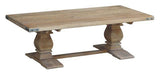 Hudson Pedestal Coffee Table