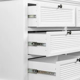 Long Island Large Dresser in White